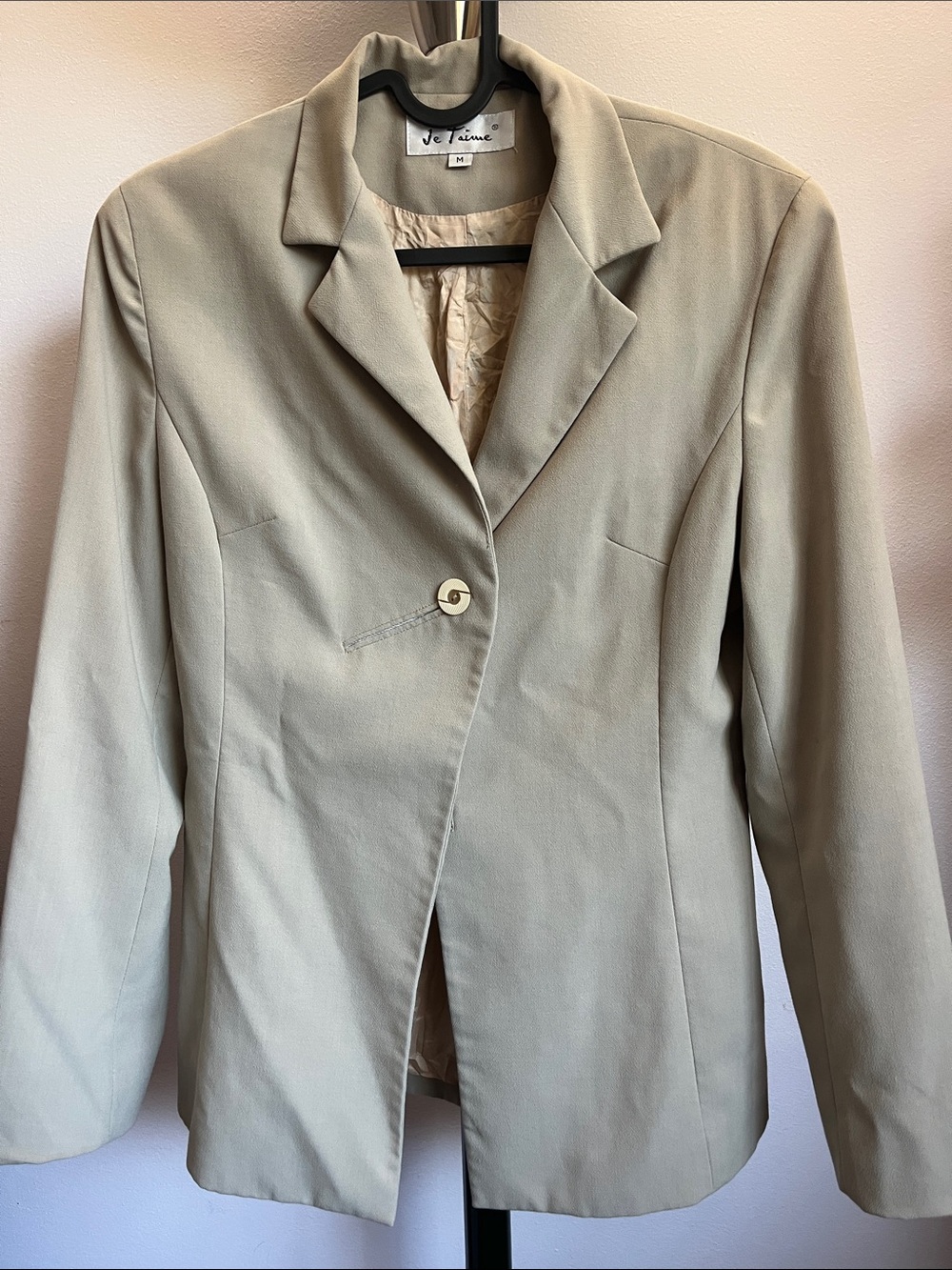 Women's Single-Button Tailored Blazer